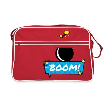 Boom Bombe - Sac Retro - rouge/blanc - Devant