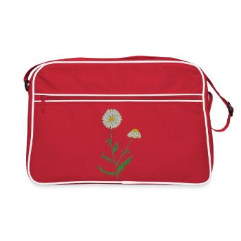 camomille - Sac Retro - rouge/blanc - Devant