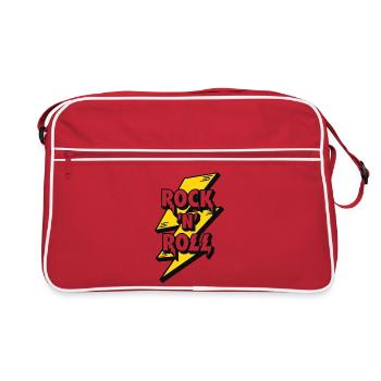 Design d’éclairage rock and roll électrisant - Sac Retro - rouge/blanc - Devant