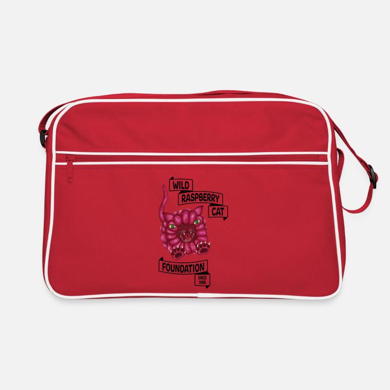 Raspberry the cat Retro Bag