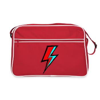 Éclairage esthétique au néon - Sac Retro - rouge/blanc - Devant