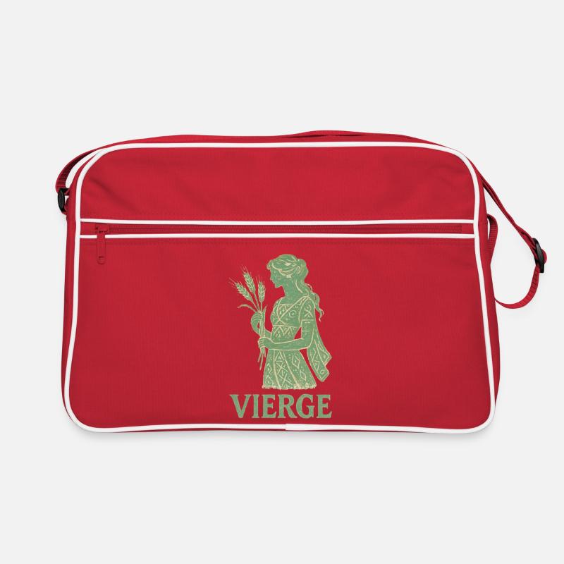 Jungfrau Sternzeichen - Astrologie Retro Tasche