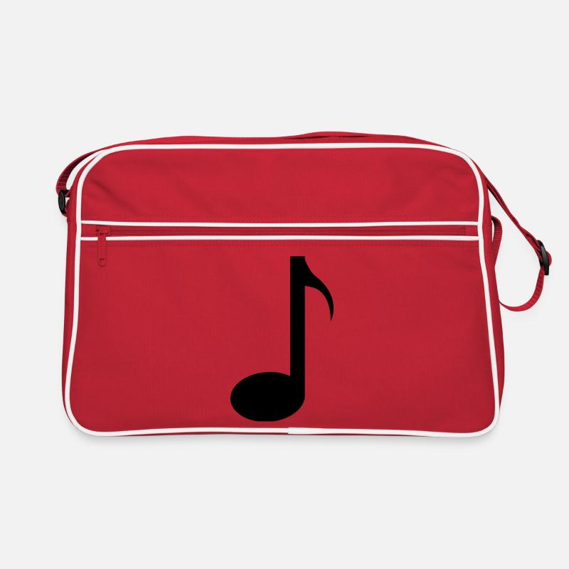 Music note Retro Bag