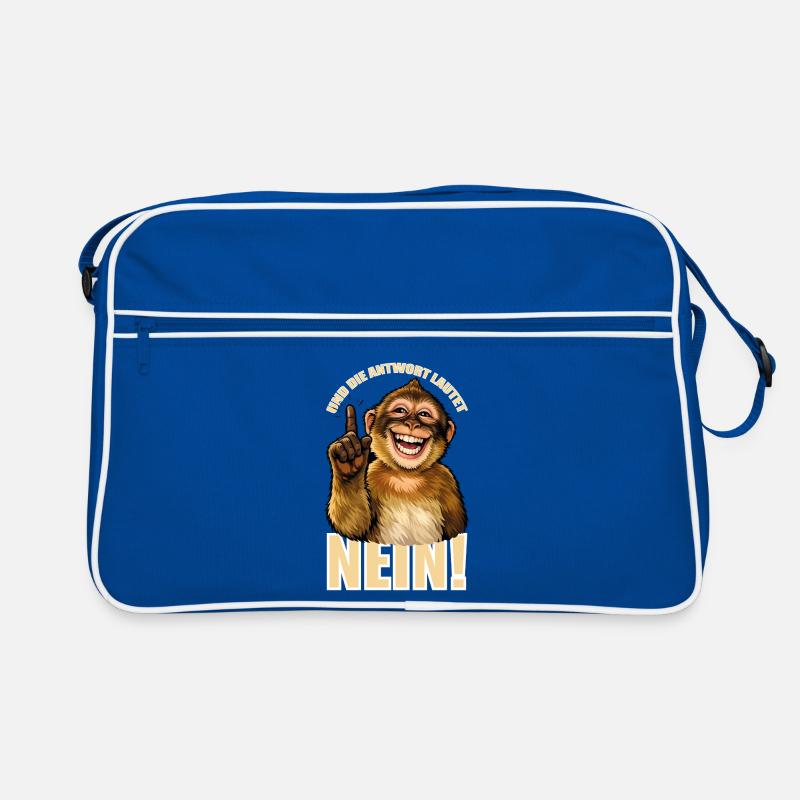 And the answer is no! Funny Monkey Retro Bag