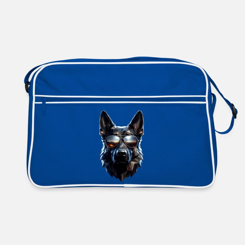 Schäferhund Hund Liebe Deutscher Schäferhund Hunde Retro Tasche
