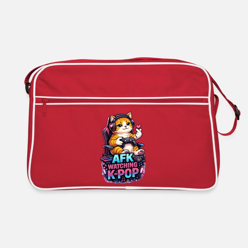 AFK Watching K Pop Retro Tasche