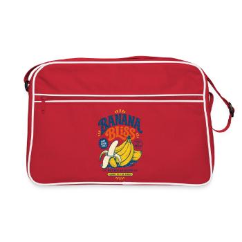 Banana Bliss - Retro Bag - red/white - Front