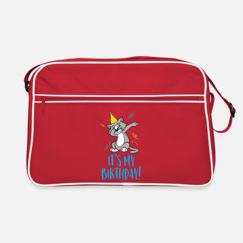 Es ist mein Geburtstag Retro Tasche