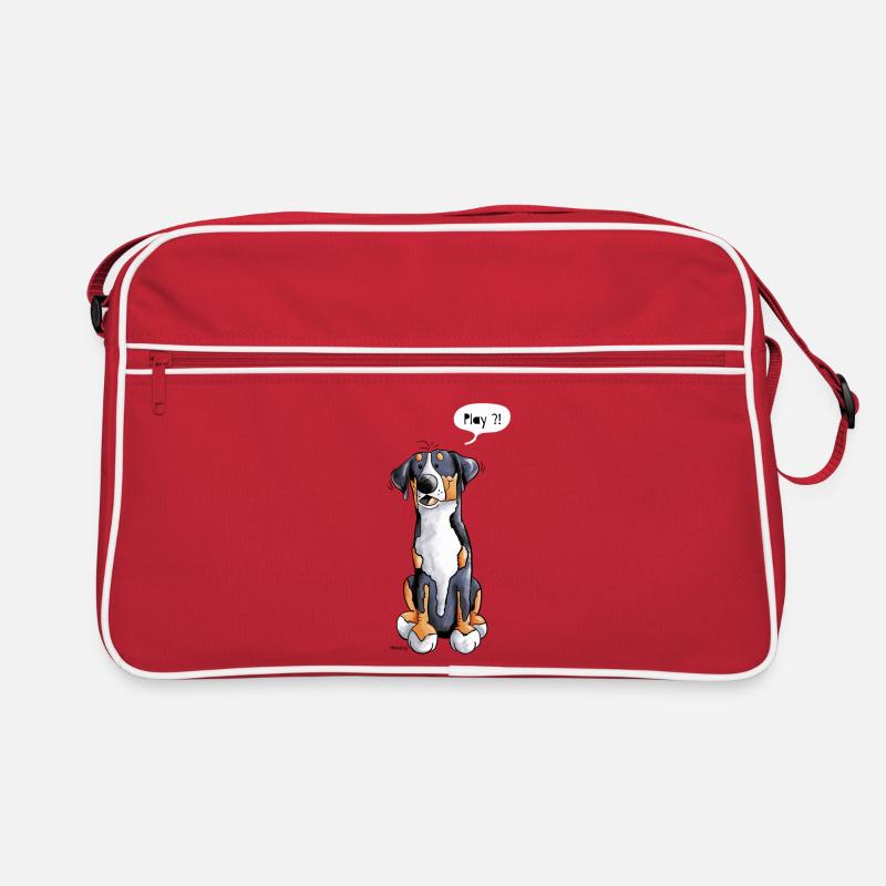 Schweizer Sennenhund Play Retro Tasche