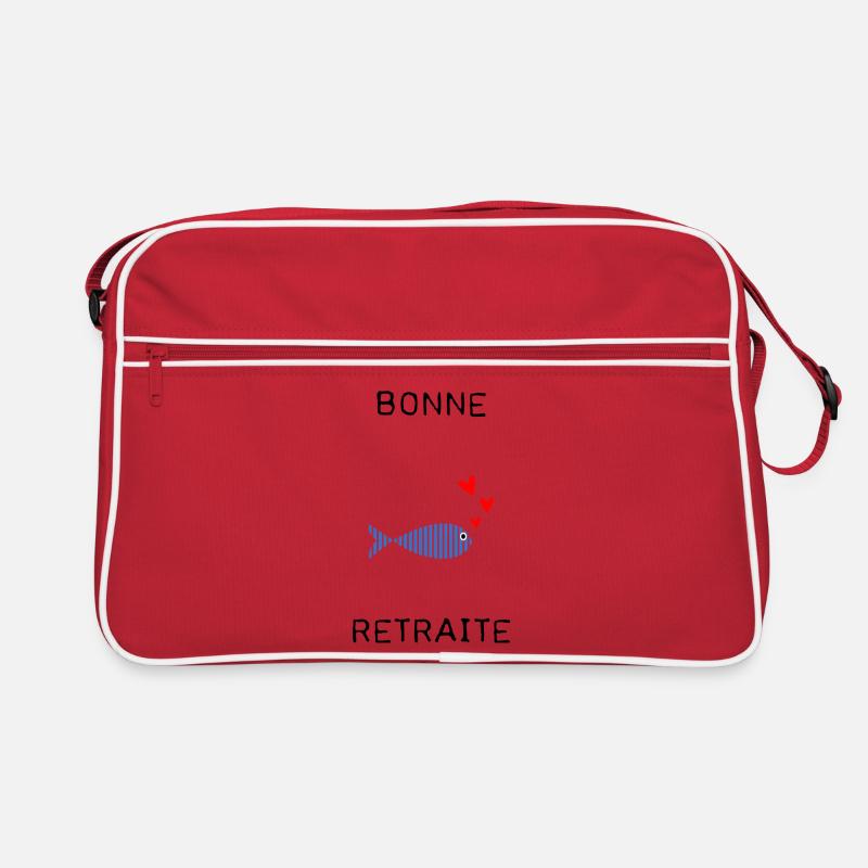 RETRAITE. BONNE RETRAITE. JOYEUSE RETRAITE Sac Retro
