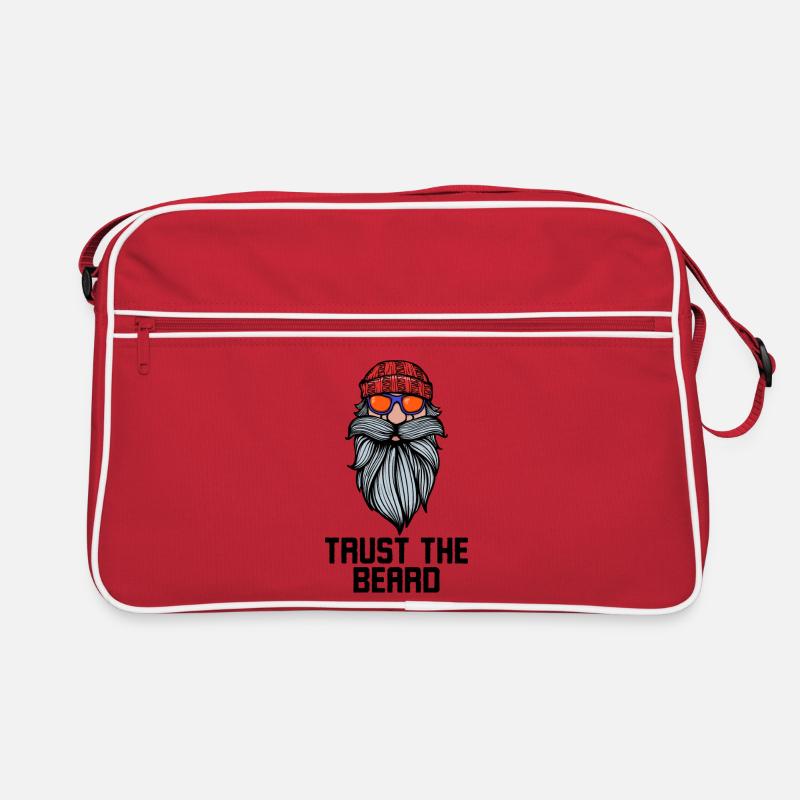 Facial Hair Beard Statement Bearded Full Beard Retro Bag