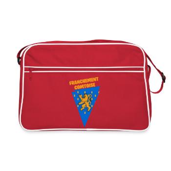 Franchement comtoise - Sac Retro - rouge/blanc - Devant