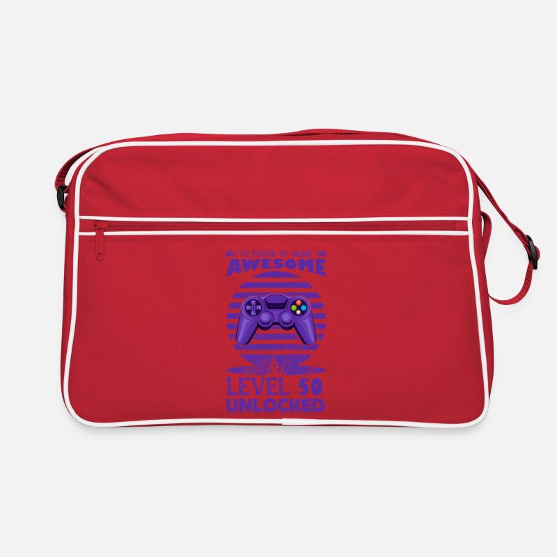 Retro Gaming Controller Motiv Retro Tasche