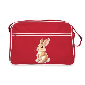Hare - Retro Bag - red/white - Front