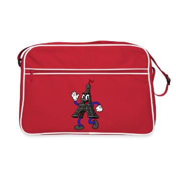 Typical wacky French tour - Retro Bag - red/white - Front