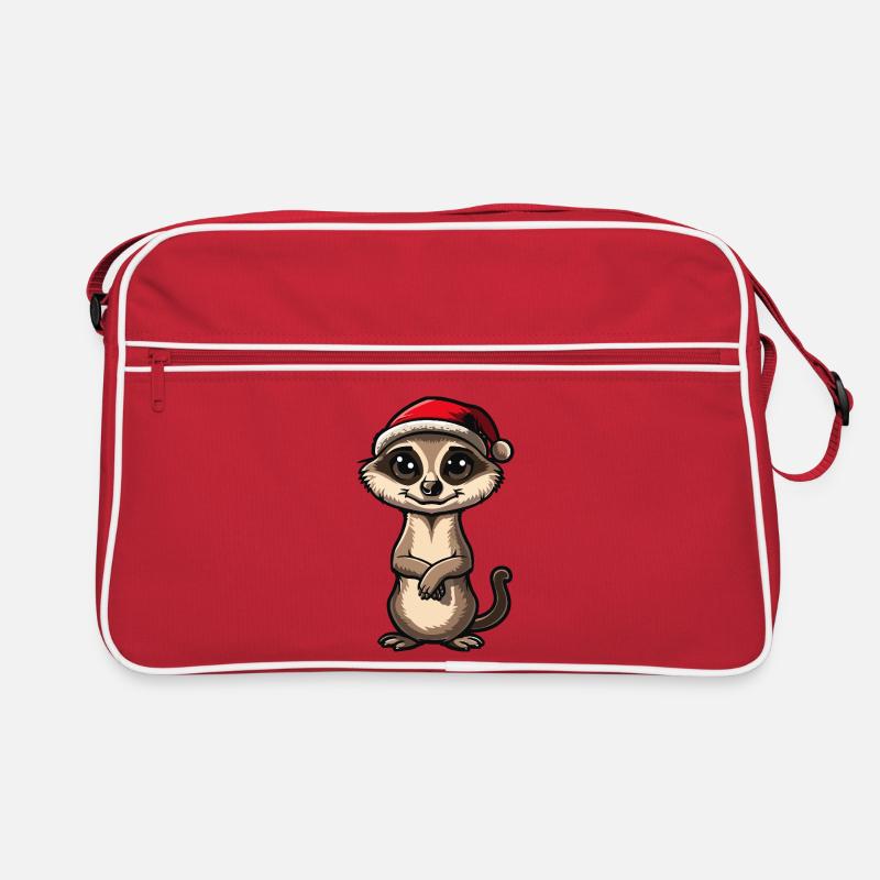 Suricate Noël Sac Retro