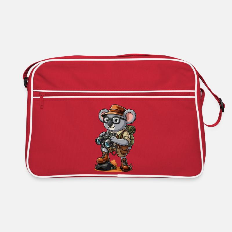 Drôle d’aventure de randonnée de camping Koala Explorer Sac Retro