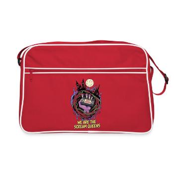 Marathon d’horreur Scream Queens - Sac Retro - rouge/blanc - Devant