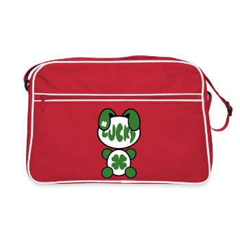 Plush : Lucky - Sac Retro - rouge/blanc - Devant