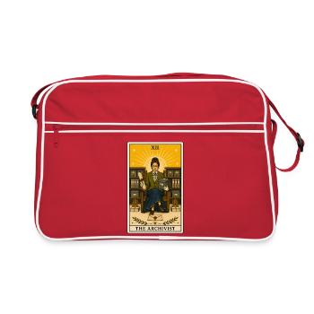 Archivist | Archive Profession Tarot - Retro Bag - red/white - Front