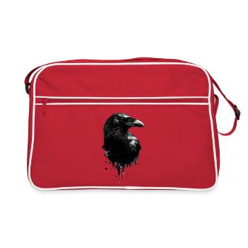 Raven - Retro Bag - red/white - Front