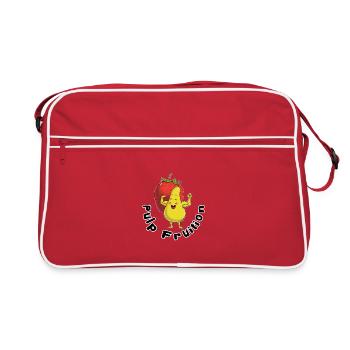 Figure de puissance du fruit de la pulpe - Sac Retro - rouge/blanc - Devant