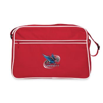 Speed Eagle Racing Design - Retro Bag - red/white - Front