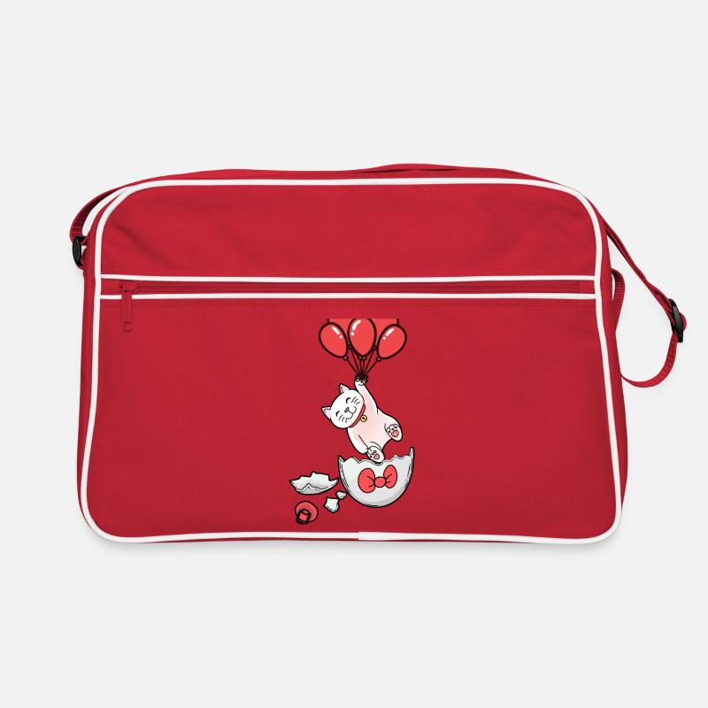 Chat Naissance Coquille D’oeuf Ballons Enfants Bébé Sac Retro