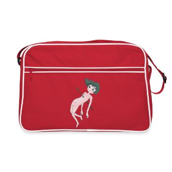 Cupid's Arrow - Retro Bag - red/white - Front