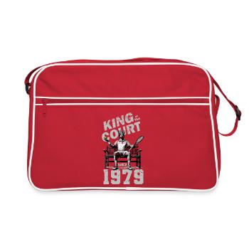 Chemise de tennis Homme 45ème anniversaire 1979 - Sac Retro - rouge/blanc - Devant