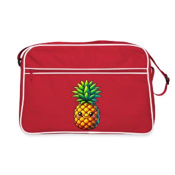 Ananas - Sac Retro - rouge/blanc - Devant