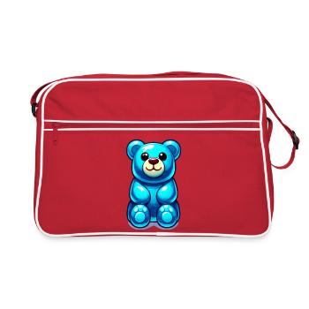 Nounours - Sac Retro - rouge/blanc - Devant