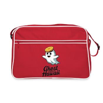 Ghost Hawaii - Retro Bag - red/white - Front