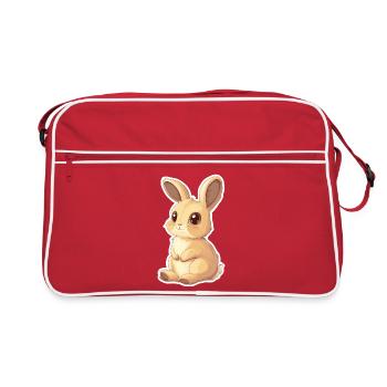 Hare - Retro Bag - red/white - Front