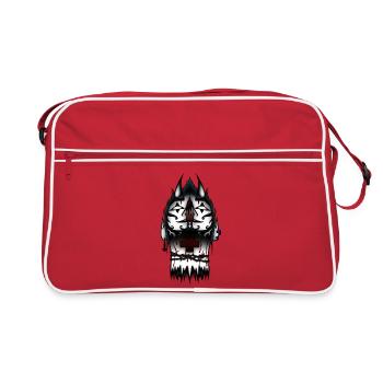 Démon Déchu - Sac Retro - rouge/blanc - Devant