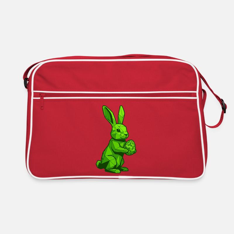 Bunny- The Easter Bunny Brings the Eggs Retro Bag