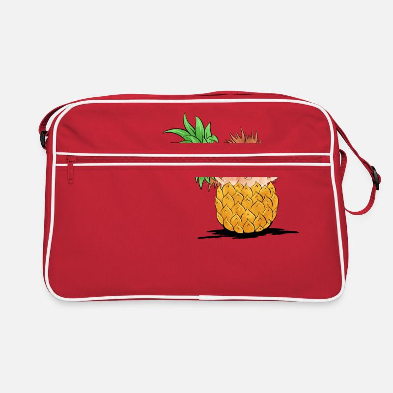Igel-Ananas Retro Tasche