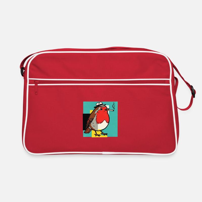 Robin Smoking Retro Tasche