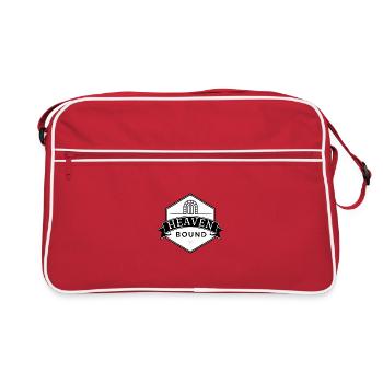 Christian Heaven Bound Heaven Gate Faith - Retro Bag - red/white - Front