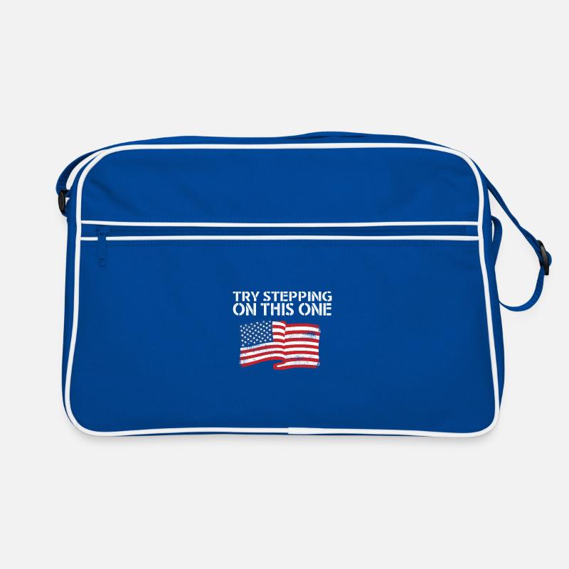Amerika, 4. Juli Try Stepping On This One Retro Tasche