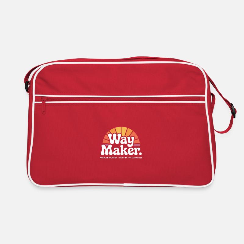Wegbereiter Christlicher Lichtbringer Retro Tasche