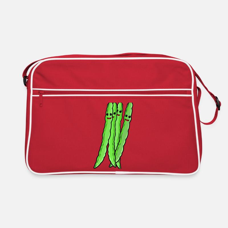 Beans Beans Vegetables Retro Bag