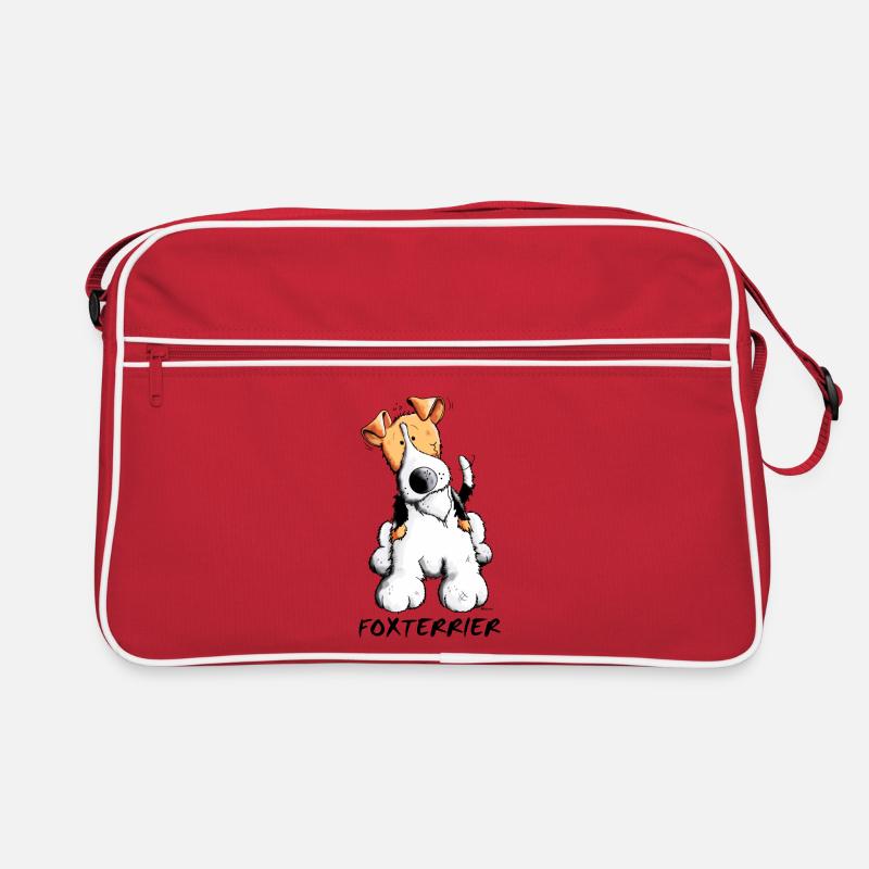 Fiffi der Foxterrier Retro Tasche