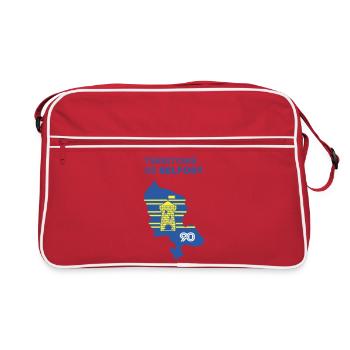Territory of Belfort 90 - Retro Bag - red/white - Front