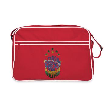 Brasil Hexa Lula Tetra - Retro Bag - red/white - Front