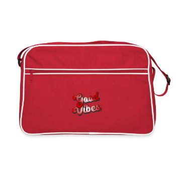 Good Vibes Optics Style - Retro Bag - red/white - Front