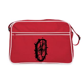 O - Sac Retro - rouge/blanc - Devant
