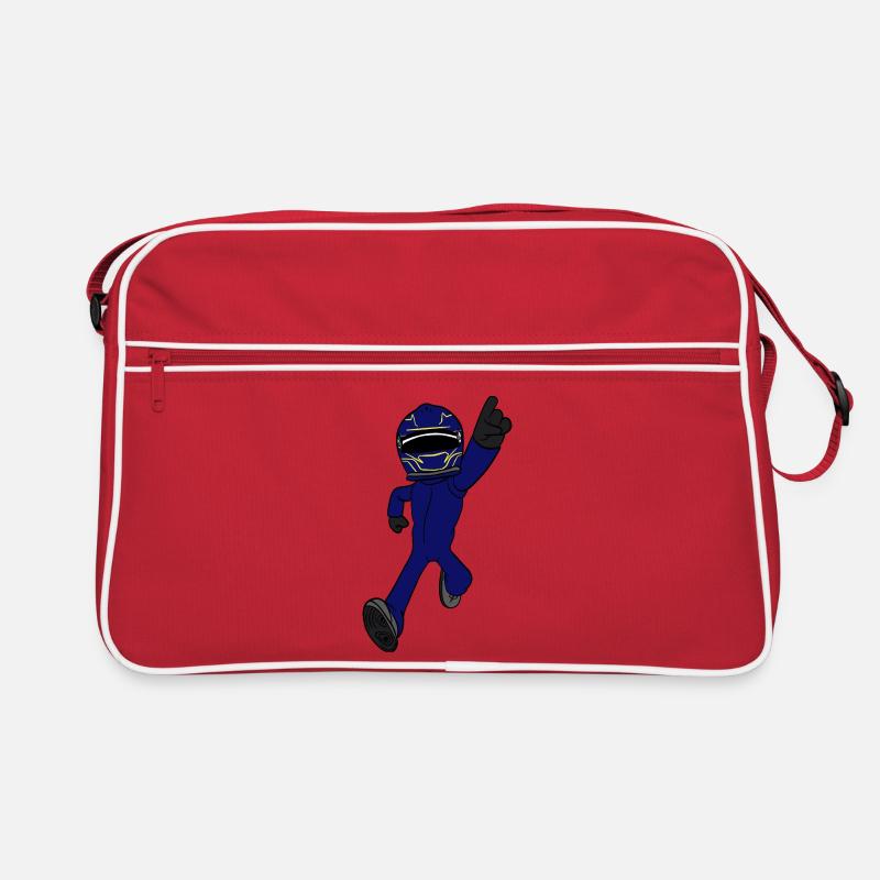 pilote de course Sac Retro