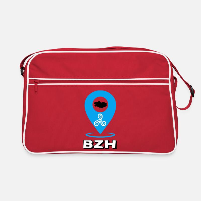 Triskel Breizh Blau Retro Tasche