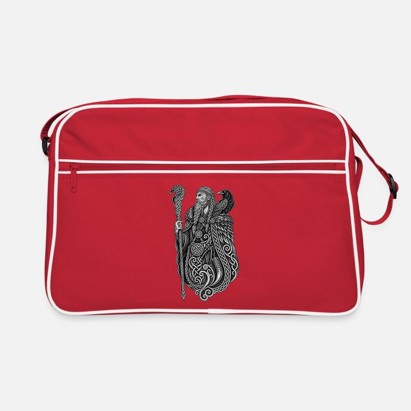 Runemage et Corbeau Sac Retro